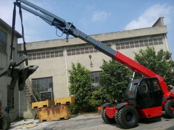 11 ton telescopic crane 3
