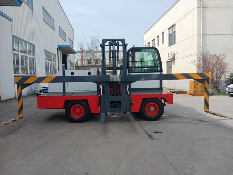 forklift long material