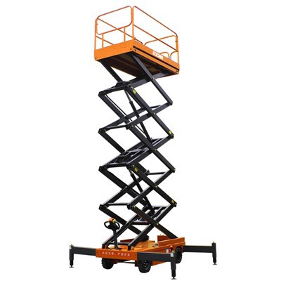 SOCMA 500 kg Mobil saks Aerial Lifting Platform Electric Aerial Scissor Lift