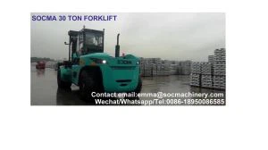 30 Tonns dieselgaffeltrucker for tung last