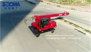 360 graders roterende ovnstøtende kjøretøy