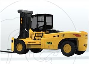 Hybrid elektrisk 25T kraftig gaffeltruck