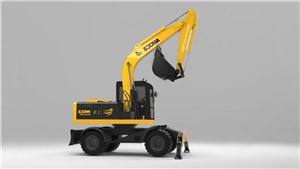 Hybrid-gravemaskin litiumbatteri og motor