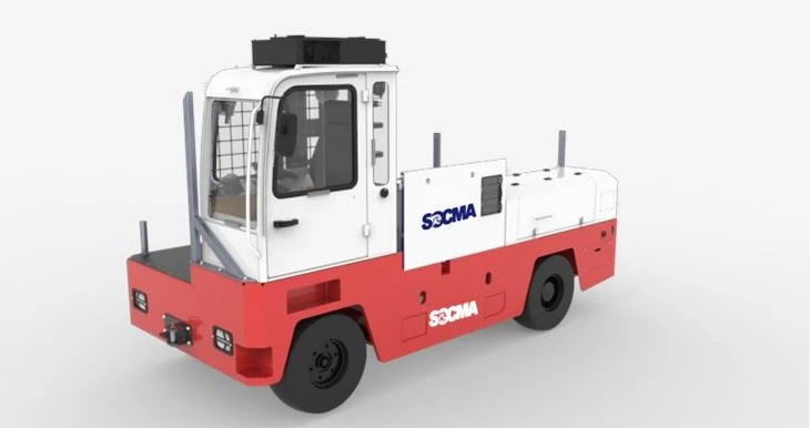 Side Load Forklift Machine Electric Diesel Loader
