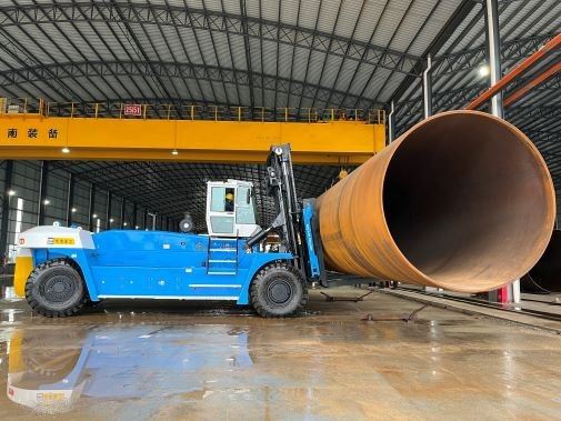 50 Ton Forklift Work For Pipe