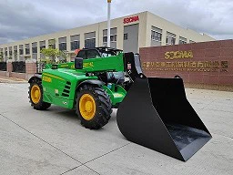 SOCMA 4 Tonns 4t Elektrisk Teleskoplaster 4WS Landbruks Teleskoplaster