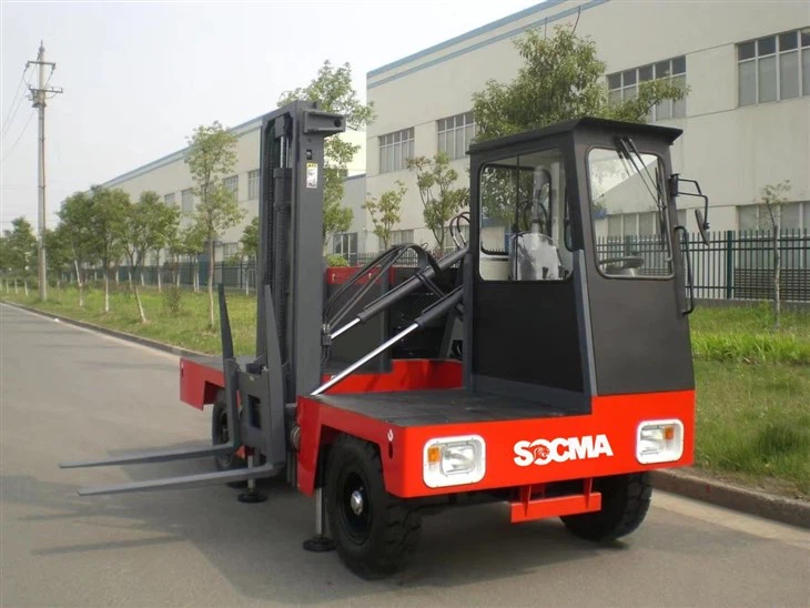 SOCMA 3 Ton 5 Ton 6 Ton 10 Ton 25 Ton Diesel Side Loader Forklift Side Loading Forklift With Euro V Engine